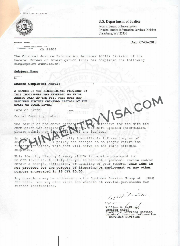 Certifying FBI Criminal Background Checks for International Use Made Easy with Our Service