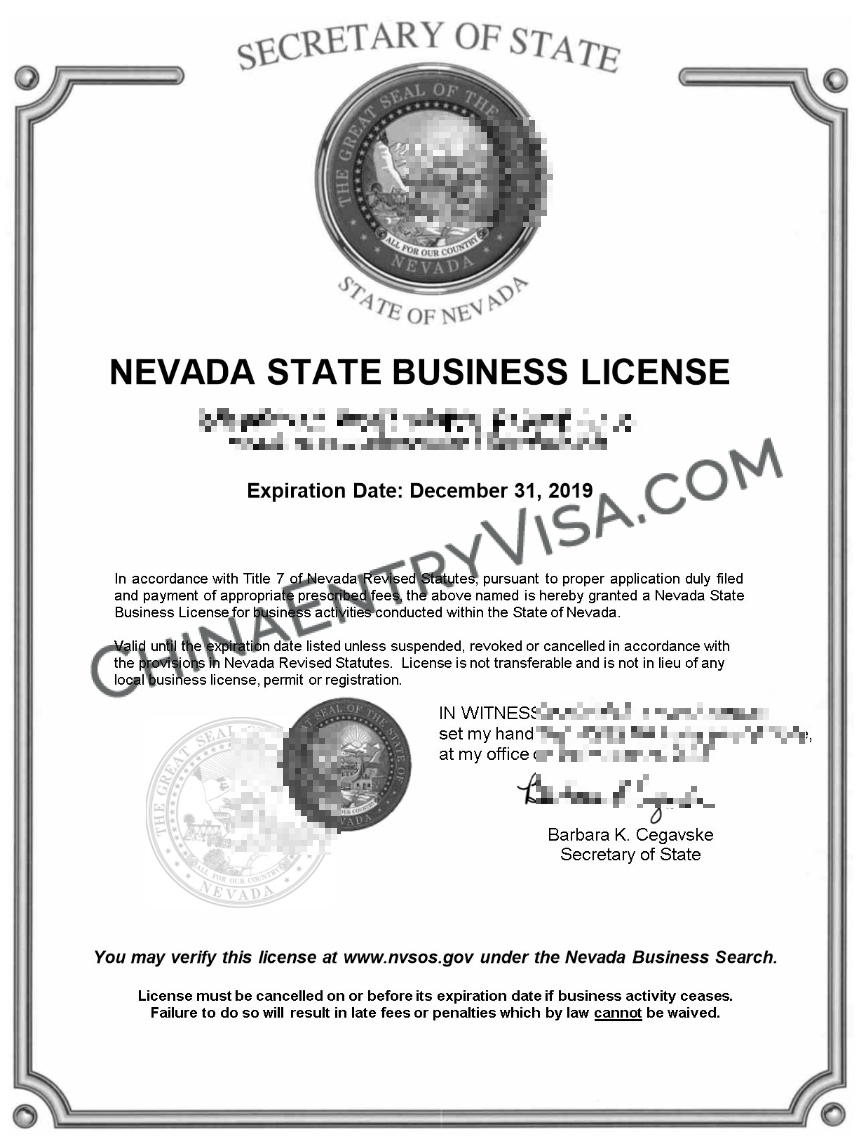 Professional Notarization and Certification of Business Licenses in Las Vegas Nevada - Image 2